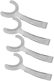 Dentojoy C-Shape Premium Cheek Retractor Transparent, Lip Retractor, Autoclavable Mouth Opener (4)