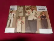 VOGUE #V1021 - LADIES JACKET - TOP - DRESS - SKIRT & PANTS PATTERN 14-22 FF