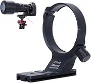 [iShoot] Metal Lens Collar Tripod Mount Ring Compatible with Nikon Nikkor Z 180-600mm F5.6-6.3 VR, Lens Support Holder Bracket Bottom Arca-Swiss Fit Quick Release Plate for Arca Clamp Head & Stabilizer