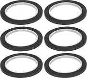STOBOK 6rolls Pet Labeling Tapes High-Temperature Resistant Marking Tape for Whiteboards for Classroom and Office