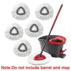5Pack Replacement Microfibre Spin Easy Wring Mop Clean Refill Head for Vileda AU