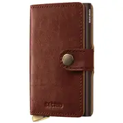 Secrid Premium Miniwallet Compact RFID Wallet - Basco Whiskey