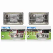 2 pc Philips Low Beam Headlight Bulbs for Mitsubishi Cordia Galant Van io (for: Mitsubishi)