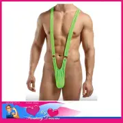 Male Power - Euro Male Spandex Borat Mankini With Rings Size - 36" - 42" L/XL