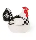 Mackenzie Childs Chicken in a Basket Casserole