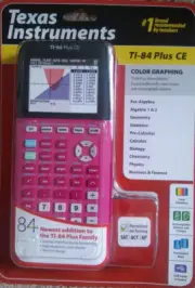 New Texas Instruments TI-84 Plus CE Color Graphing Calculator - Pink