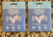 Set Of 2 SquaredAway Earbud Cleaning Putty 12PACK - Total Of 24