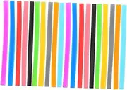 20pcs Rubber Band Thick Elastic Loom Bands Fixing Wraps Band Stretchy Elastic Band Bands Elastic Travelers Notebook Black Elastic Band Elastic Bookmark Elastic Bands Silica Gel