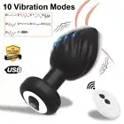 Backdoor Prostate Vibrator Masturbator Plug Butt Device Couple Sex Toy