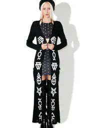 [Killstar] Space Dust Knit Cardigan
