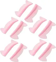 VALICLUD Silicone Lash Curlers Pads 5 Sets Lash Lift Perming Pads Heat- for Diy Salon