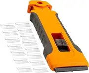 Stove Scraper, Extendable Top Scraping Tool, Handle Cleaner, Razor Blade Remover, Kitchen Accessory for Cooktop, Oven, Paint, Label, Decal, Household Cleaning 5.12 inches