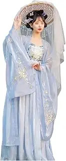 [IDZNFNFX] Women's Tang Dynasty Hanfu Dress Ancient Chinese Traditional Hanfu Stage Performance Wear