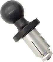 PEPLAYTAL Phone Holder Durable Ball Head Bracket for Phones Double Support for Bikes Cars Easy Fixation with Screw for Outdoor Use