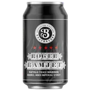 Boatrocker Roger Ramjet Buffalo Trace Bourbon Barrel Aged Imperial Stout 375ml Can