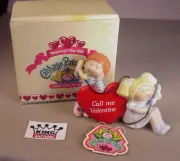 Vintage 1984 Cabbage Patch Kids Doll Porcelain Figurine MIB Hugs and Kisses