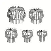 304 Stainless Steel Roof Drain Net Leaf Catcher Gutter Shield with Durability