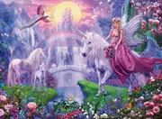 Ravensburger - Unicorn Kingdom Glow in the Dark Puzzle 200pc