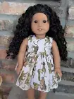 Kidrie Custom American Girl Doll OOAK Brown Hair Brown Eyes Jess Mold Freckles