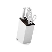 Wusthof Classic Slim Knife Block Set White 7 Piece