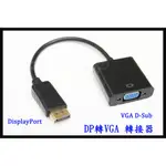 GTX 1660 1660TI 顯示卡 DP轉VGA  轉接線 轉接器 GTX1060 GTX1050TI
