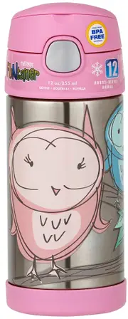 Thermos Funtainer Drink Bottle 355ml Owl