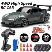 1:24 Scale RC Remote Control Drift 993 RWB Mini Toy Car Racing Lights 2.4G RTR