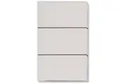 Honeywell D117 Ding Dong Classic Doorbell - 2 Tune Options, 80dB,