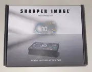 Sharper Image Heads Up Display for Car /5.5” Color Display / Auto On Off W/ Car