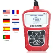 6V 12V OBD Diagnose Car Motorcycle 16 Pin Auto Diagnostic Tool 2 in1 Scanner