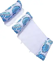 Inflatable Pool Float, Detachable Floating Chair, Adult Relaxing Bed Hammock, Net Lounge Ideal for Sunbathing, Tanning, Beach and Travel, 45.67x51.18 inches