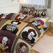Bed Sheets g91 Pennywise Print Bedding Set Pattern Duvet Cove Set 3 Pieces 1 Quilt Cover And 2 Pillowcases for Women Men Teens tq91 Bed Sheets