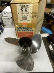 MICHIGAN PROPELLER BALLISTIC CHROME MODEL FITS OMC 40-60HP 061001 13.5X15.00
