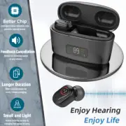 Hearing Aids Mini Digital Rechargeable Invisible In Ear Sound Voice Amplifier