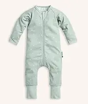 ergoPouch Organic Cotton Long Sleeve Layers, 0.2 TOG, for Newborn Babies 0000, Sage