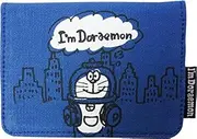 [ワタナベ] I'm Doraemon Vintage Series Pass Case Street Blue