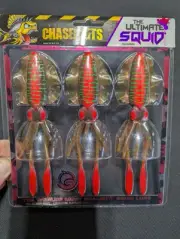 The Ultimate Squid Chasebait SQ150-02 3-Pack Nitro Color Pattern