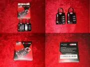TSA APPROVED FORGE TRAVEL LOCKS 2 EACH BRAND NEW FREE SAME DAY SHIPPING