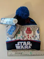 New Star Wars R2-D2 Toddler Toboggan Glove Combo Multicolored