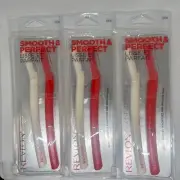 3 PK Revlon Face Defuzzer #00047 Removes Peach Fuzz & Smooths Skin 2 blades Ea.
