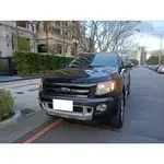 已認證 2014年 FORD RANGER 黑 4X4 貨卡 帥氣 露營野超適合