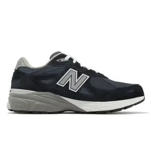 New Balance 休閒鞋 990 V3 男鞋 深藍 美製 麂皮 復古 拼接 NB 紐巴倫 M990NB3-D