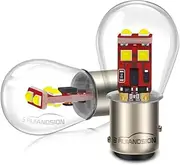 Ruiandsion 2pcs 1157 LED Bulb,Upgrade 12V White BAY15D 2057 2357 7528 Bulb Replacement for Backup Reverse Brake Tail Lights