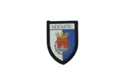 Patch printed embroidery travel souvenir shield city flag spain alicante