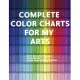 Complete Color Charts for my Arts - Color Swatches Themes, Color Wheels, Image Inspired Color Palettes: 1 in 3 Graphic Design Swatch tool book, DIY Co