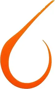 [ロックリンク] Brizm EZ Curly Akashi Standard, Single, Pack of 4, Orange
