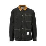 [LES DEUX] LES DEUX 'Layton' denim overshirt Man XL XL Black