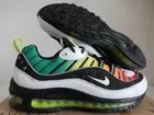 WMNS NIKE AIR MAX 98 NXN OLIVIA KIM "NO COVER" BLACK-VOLT-WH SZ 7 [CK3309-001]