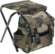 Anlayliay Backpack Cooling Chair Portable Folding Seat Stool Light Fishing Stool Outdoor Equipment for Camping,Traveling Hiking