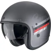 Belfast Evo Adonis Black Grey Red Jet Helmet